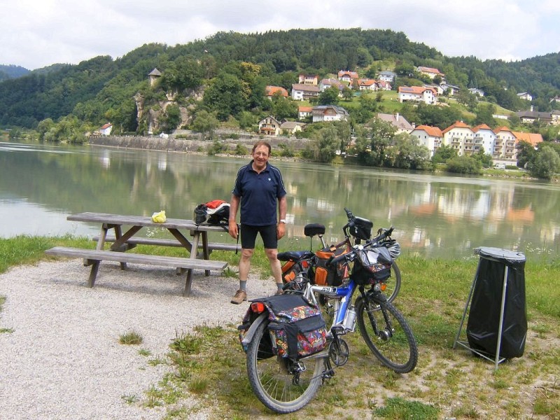 An der Donau in Österreich