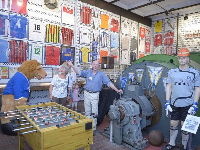 Sonntag der 09.09..2012 Gelsenkirchen, Tag des offenen Denkmals am Sonntag den 09.09.2012. Tag der offenen Tür am Schacht 2 Zeche Hugo ion GelsenkirchenFoto: Olaf Fuhrmann / WAZ FotoPool