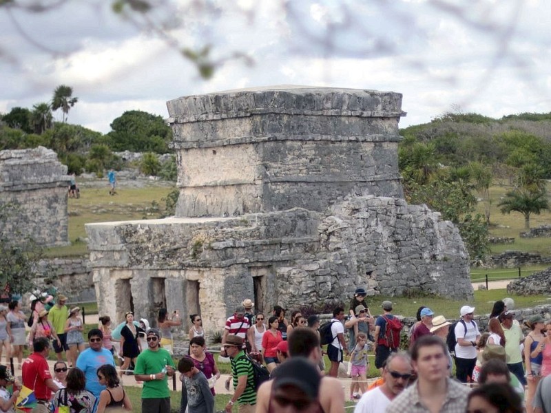 Der vermeintliche Weltuntergang lockt viele Touristen zu den esoterisch wichtigen Orten. Wie hier im mexikanischen Cancun.