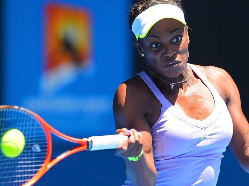 ... der 19-jährigen Sloane Stephens...