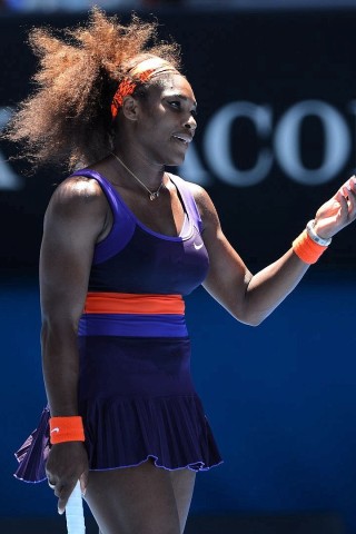 ...stürmte Williams frustriert vom Platz.