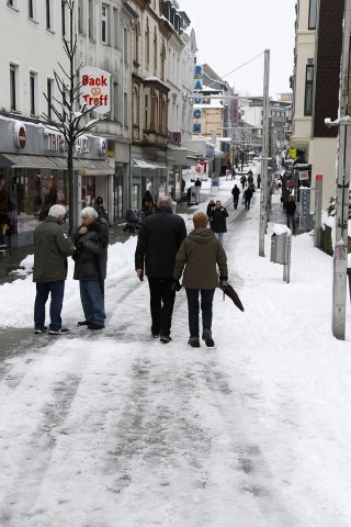 Schnee in Niederberg