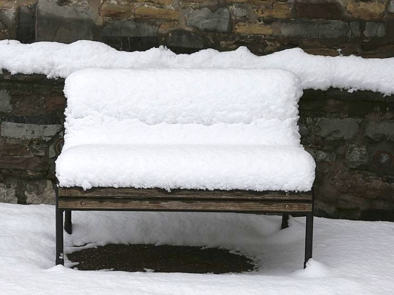 Schnee in Niederberg