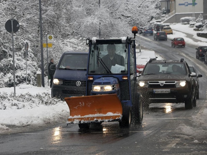 Schnee in Niederberg