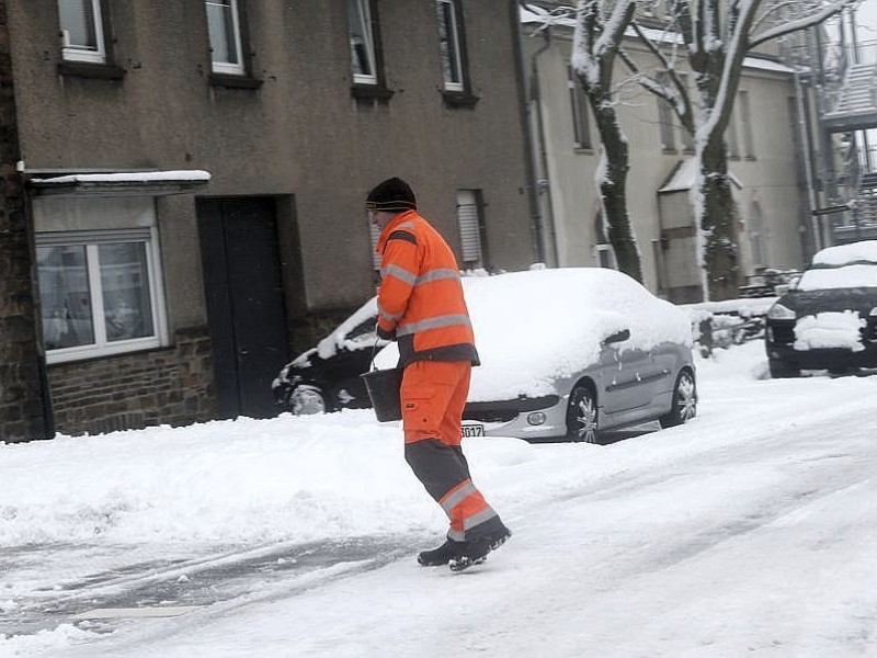 Schnee in Niederberg