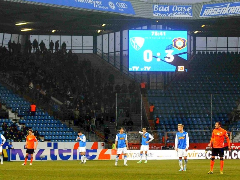 Bochum verliert 0:3 gegen Aue