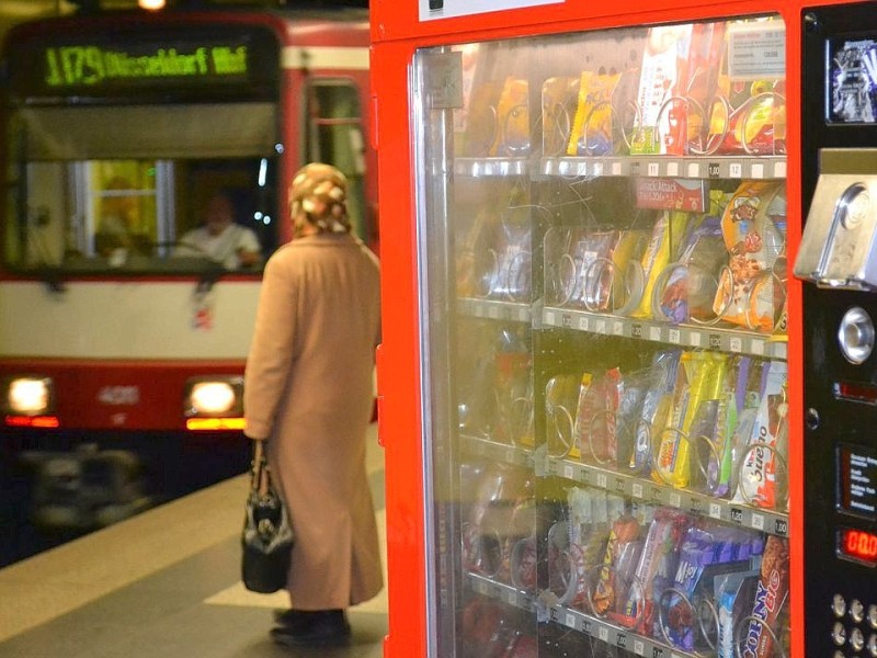 Nach einer kurzen Stärkung kann die Fahrt weitergehen.