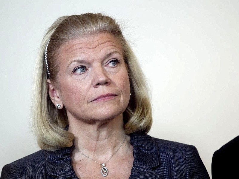 Platz zwölf: Virginia 'Ginni' Rometty, Wirtschaftsmanagerin und seit Anfang 2012 CEO und Präsidentin von IBM.