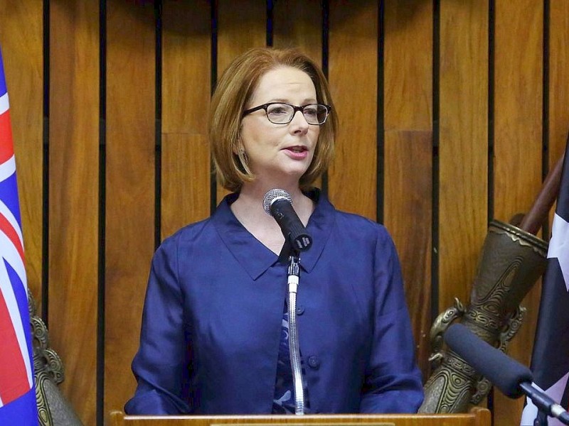 Die Premierministerin Australiens, Julia Gillard, ist auf Platz 28 der Forbes-Liste.