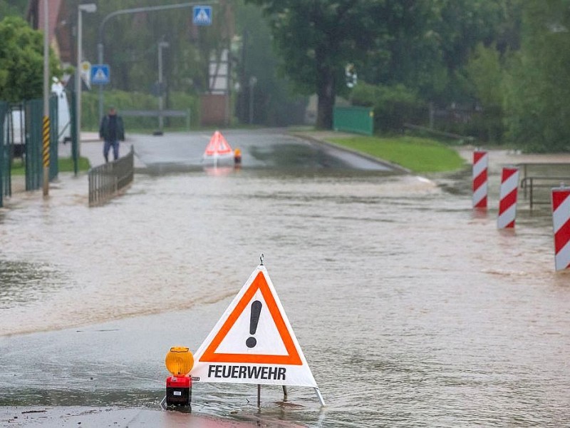 Das Hochwasser im Südosten Deutschlands