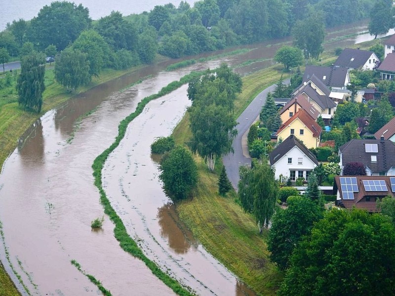 Das Hochwasser im Südosten Deutschlands