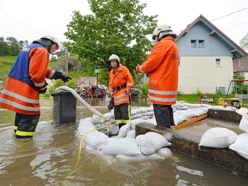 Das Hochwasser im Südosten Deutschlands