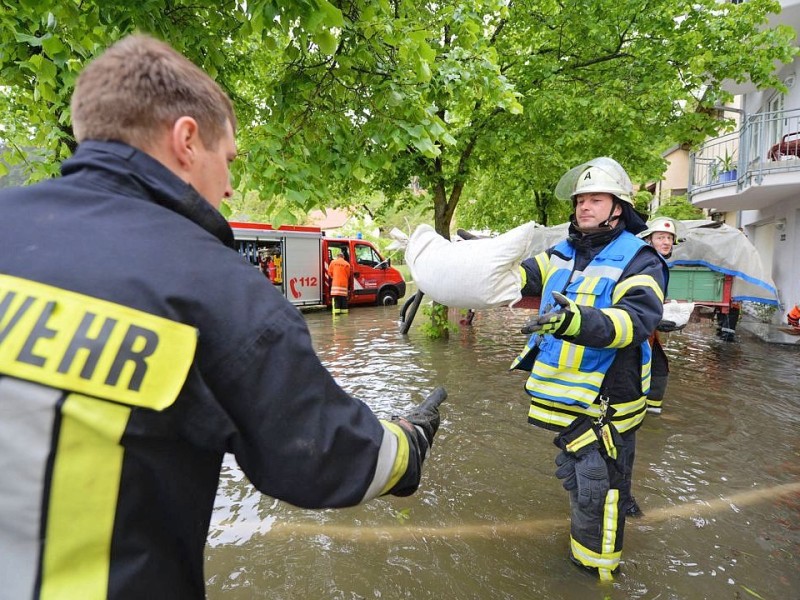 Das Hochwasser im Südosten Deutschlands