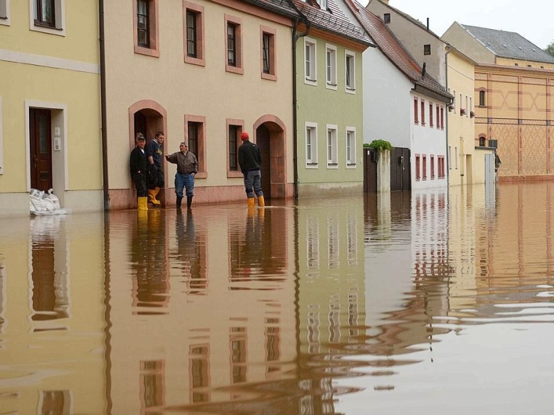 Das Hochwasser im Südosten Deutschlands