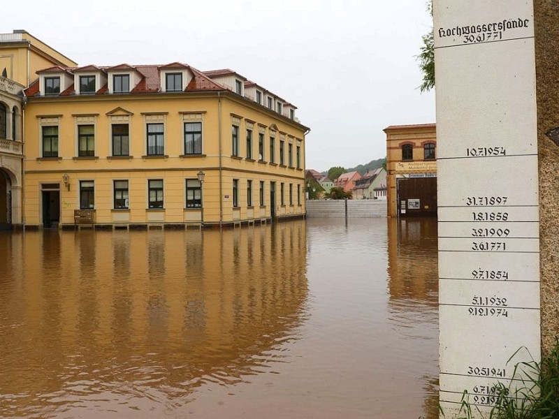 Das Hochwasser im Südosten Deutschlands