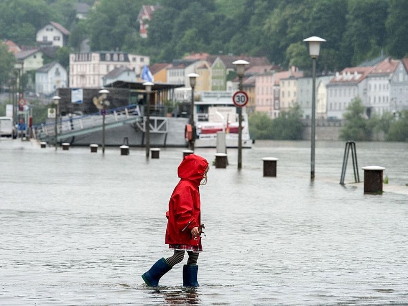 Das Hochwasser im Südosten Deutschlands