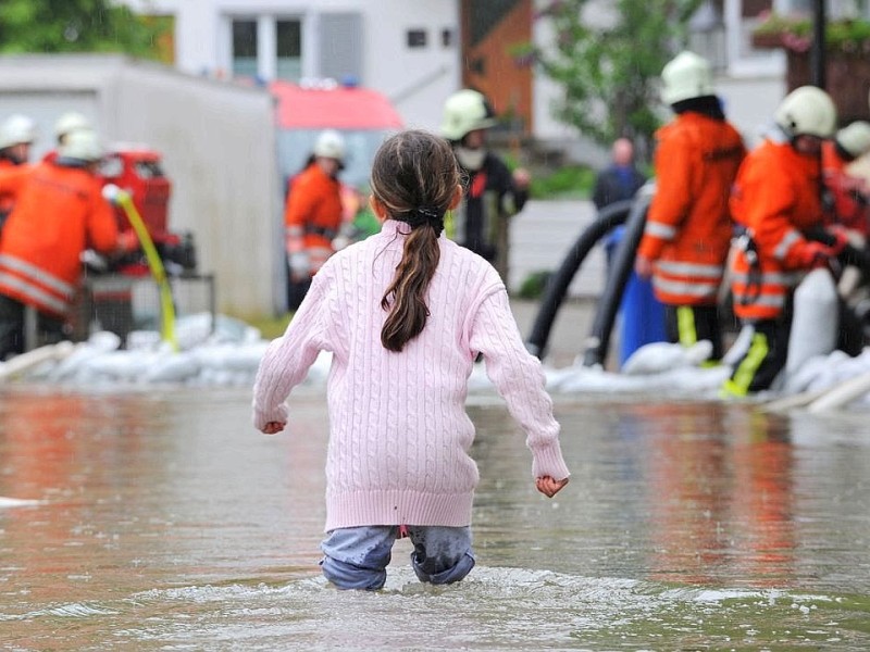 Das Hochwasser im Südosten Deutschlands