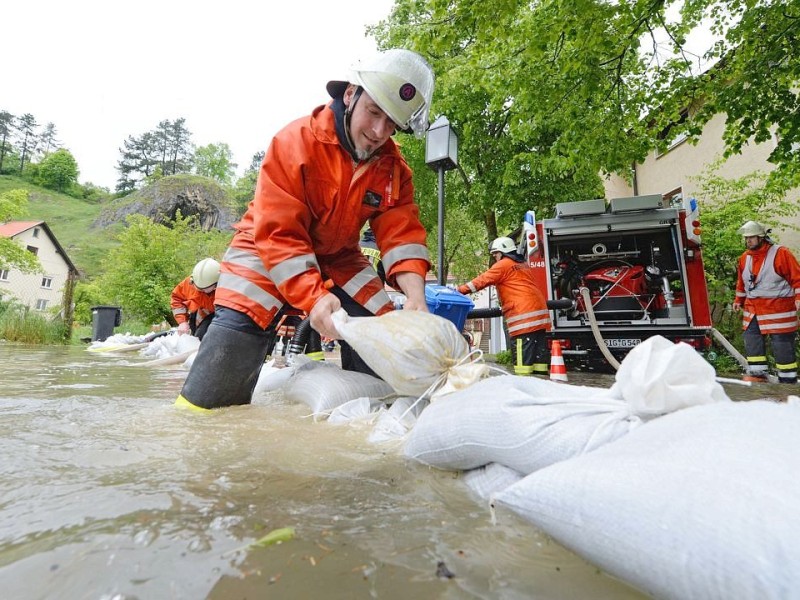 Das Hochwasser im Südosten Deutschlands