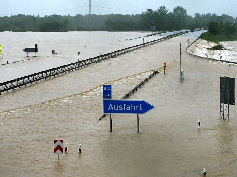 Das Hochwasser im Südosten Deutschlands