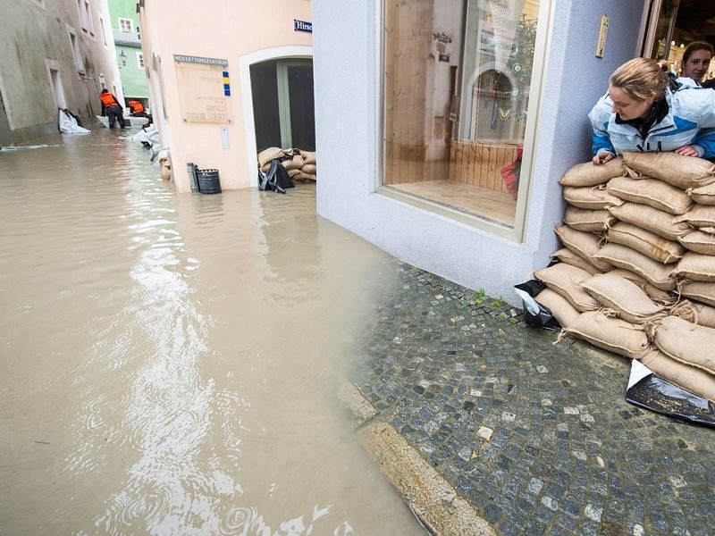 Das Hochwasser im Südosten Deutschlands