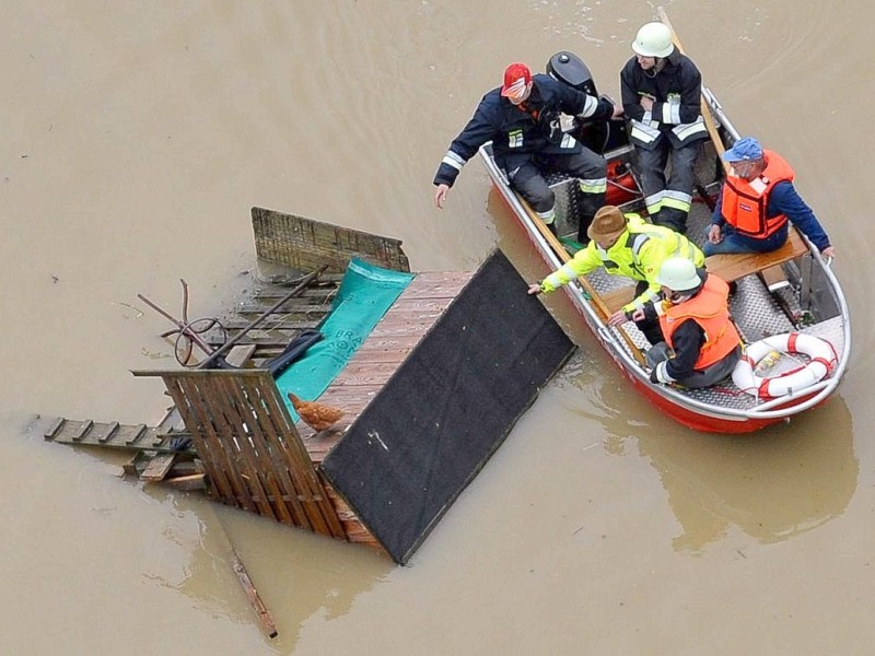 Das Hochwasser im Südosten Deutschlands