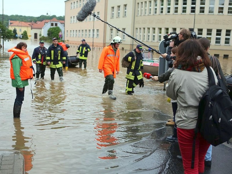 Das Hochwasser im Südosten Deutschlands