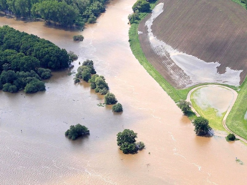 Das Hochwasser im Südosten Deutschlands