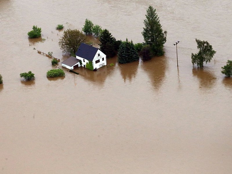 Das Hochwasser im Südosten Deutschlands