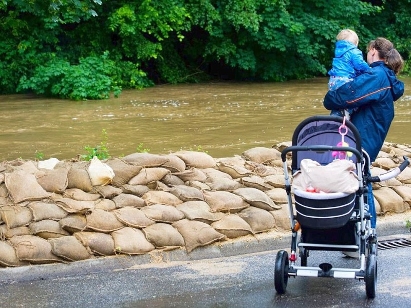 Das Hochwasser im Südosten Deutschlands