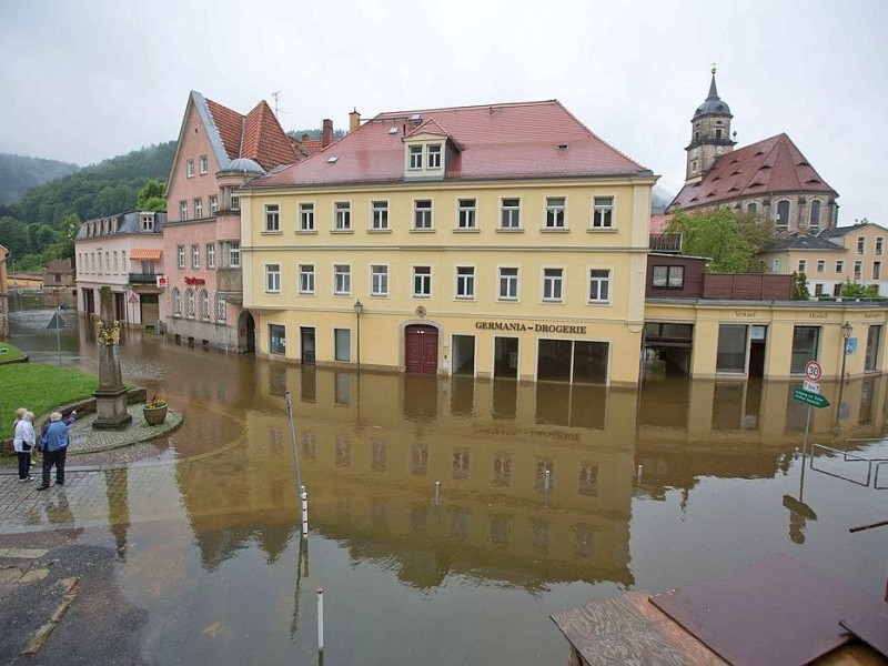 Das Hochwasser im Südosten Deutschlands