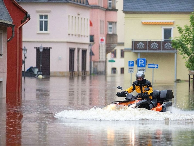 Das Hochwasser im Südosten Deutschlands