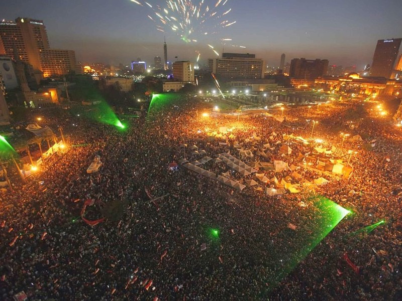 Hunderttausende protestieren in Ägypten gegen die islamistische Regierung von Präsident Mursi.