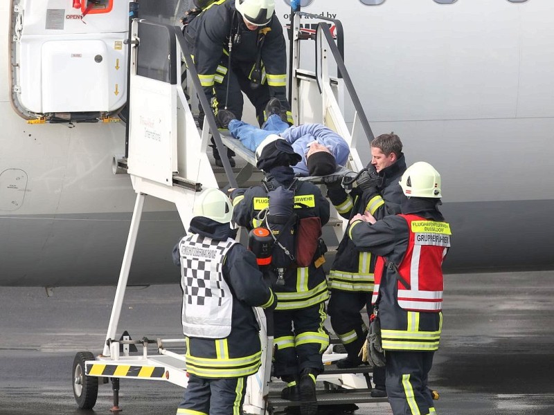 wird auf dem Düsseldorfer Flughafen...