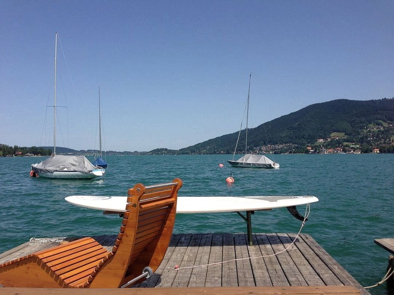 Am Tegernsee lässt es sich Michael Barth gut gehen.