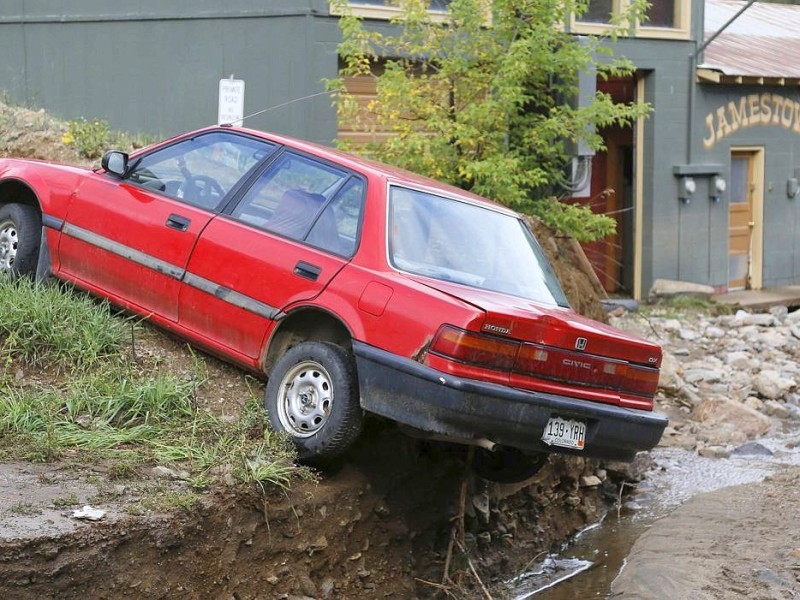Unwetter haben im US-Bundesstaat Colorado eine Flutkatastrophe ausgelöst.