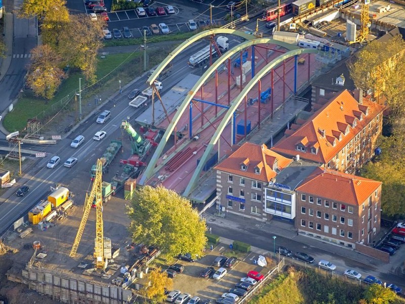 Duisburg im Herbstlicht.