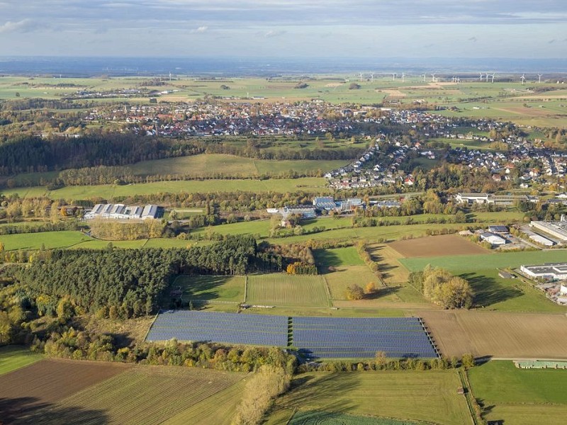 Herbst im sauerländischen Rüthen.