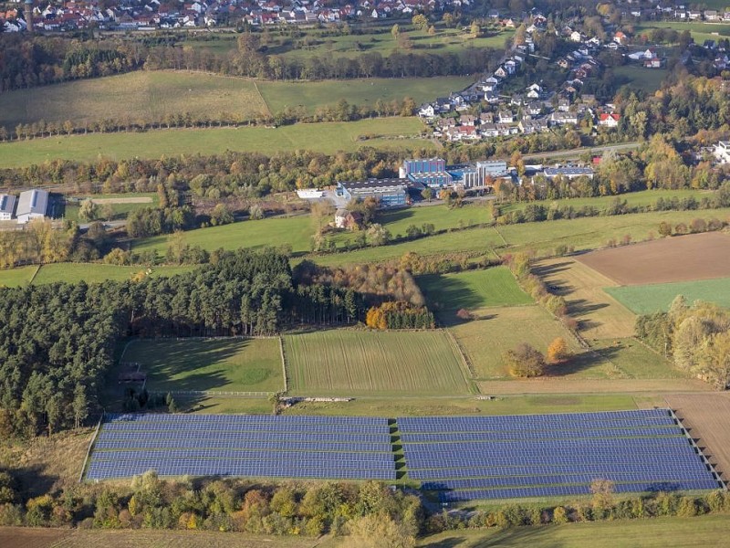 Herbst im sauerländischen Rüthen.