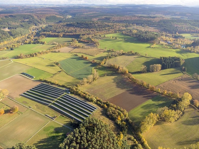 Herbst im sauerländischen Rüthen.