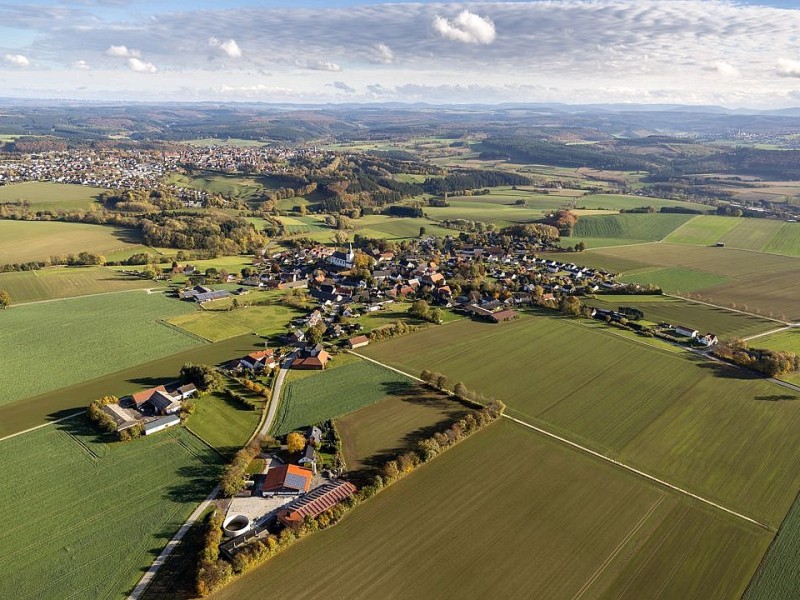Herbst im sauerländischen Rüthen.