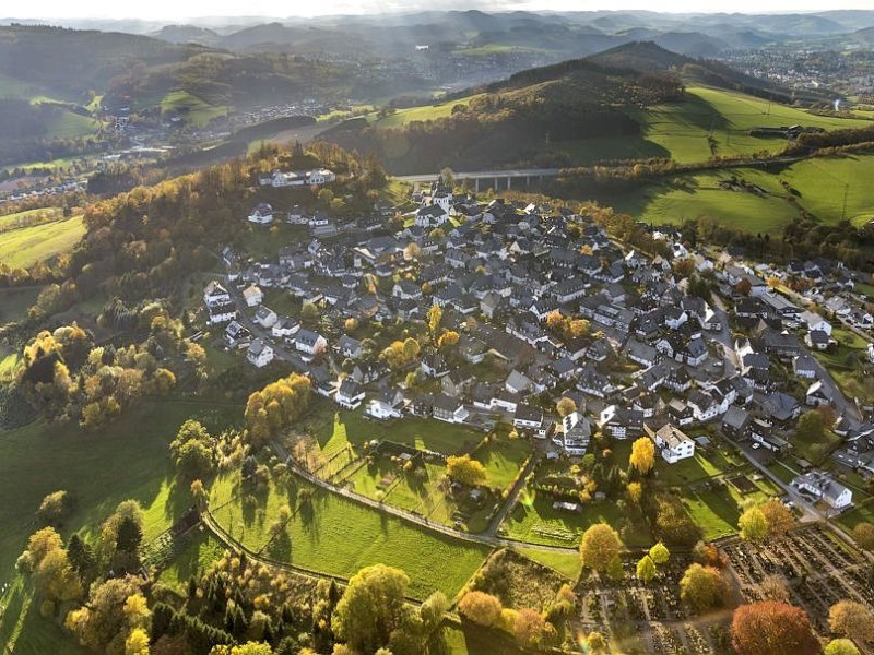 Herbstliches Sauerland.