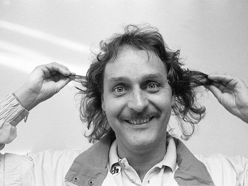 Guck mal, ich hab auch Haare: Peter Neururer.