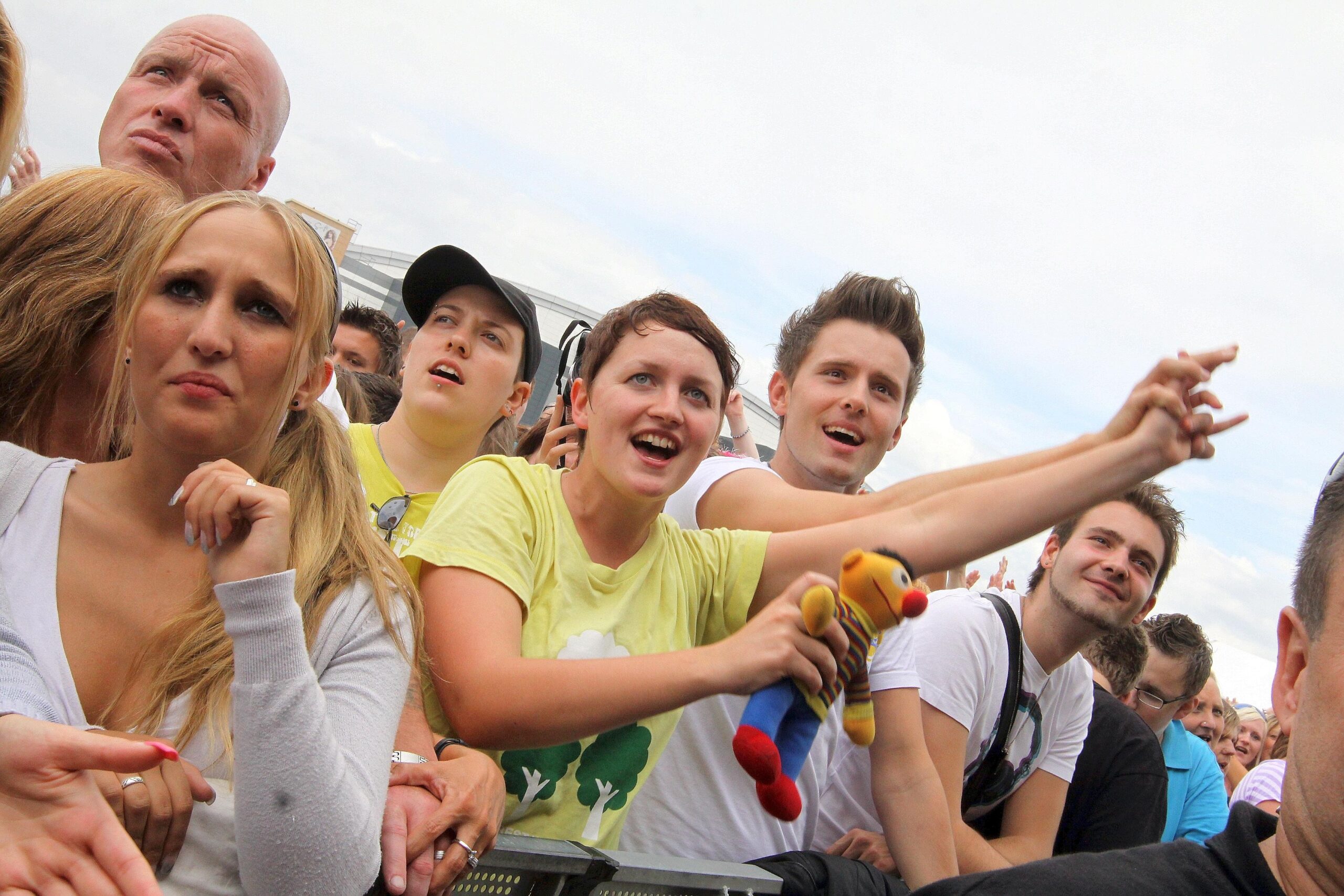 Fans bei Oberhausen Olé. Foto: Kerstin Bögeholz / WAZ FotoPool