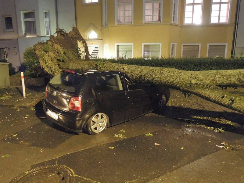 So sah es in der Sibyllastraße im Essener Süden aus.