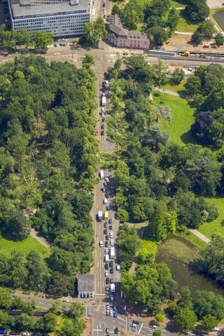 Düsseldorf hat das Unwetter besonders stark getroffen.