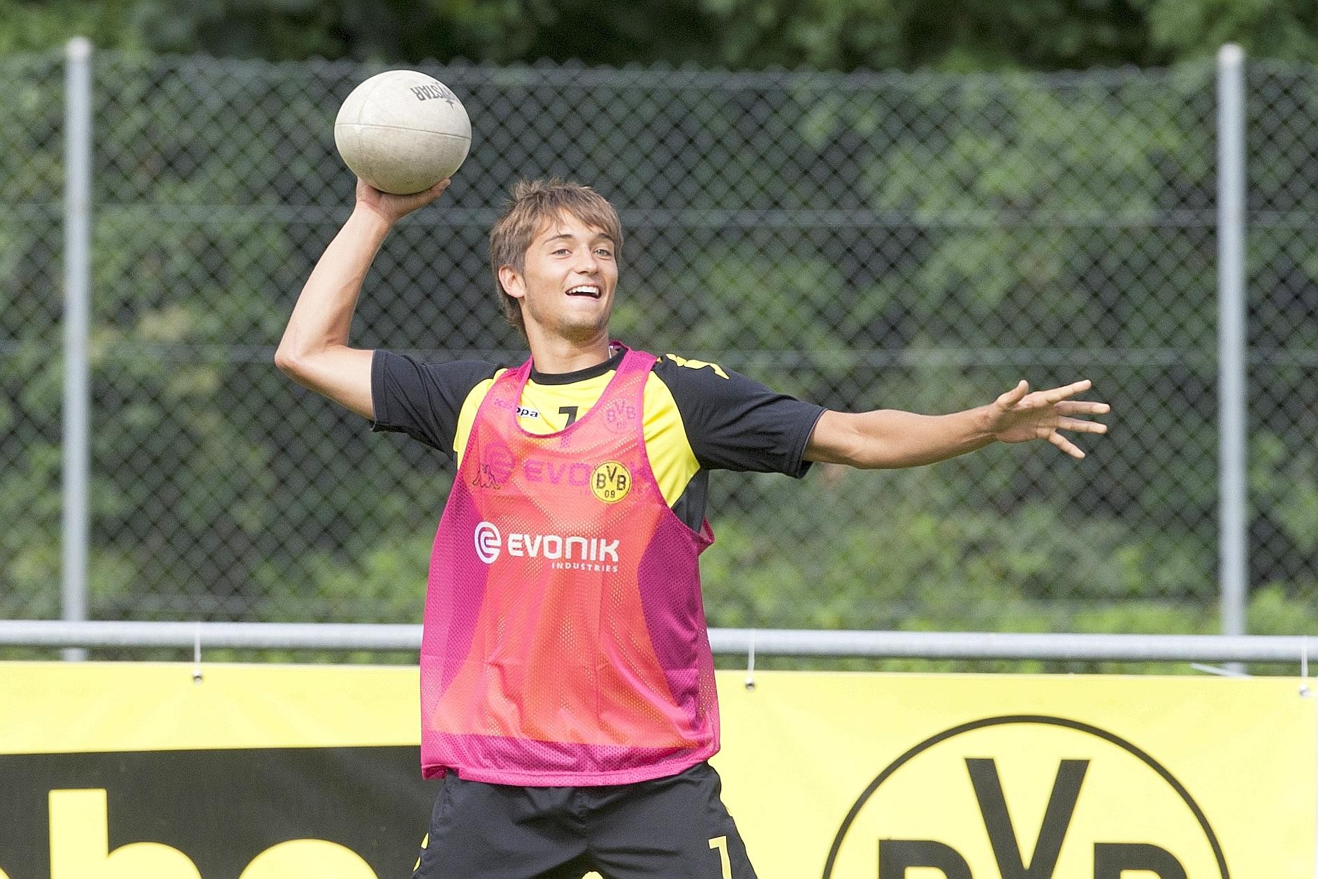 Moritz Leitner ist unter den BVB-Neulingen bislang wohl die positivste Überraschung.