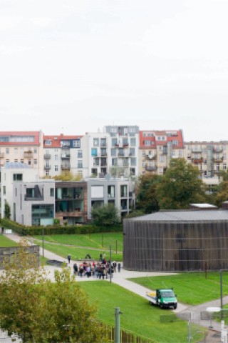 Inzwischen gehört die Fläche zur Gedenkstätte an der Bernauer Straße in Berlin.