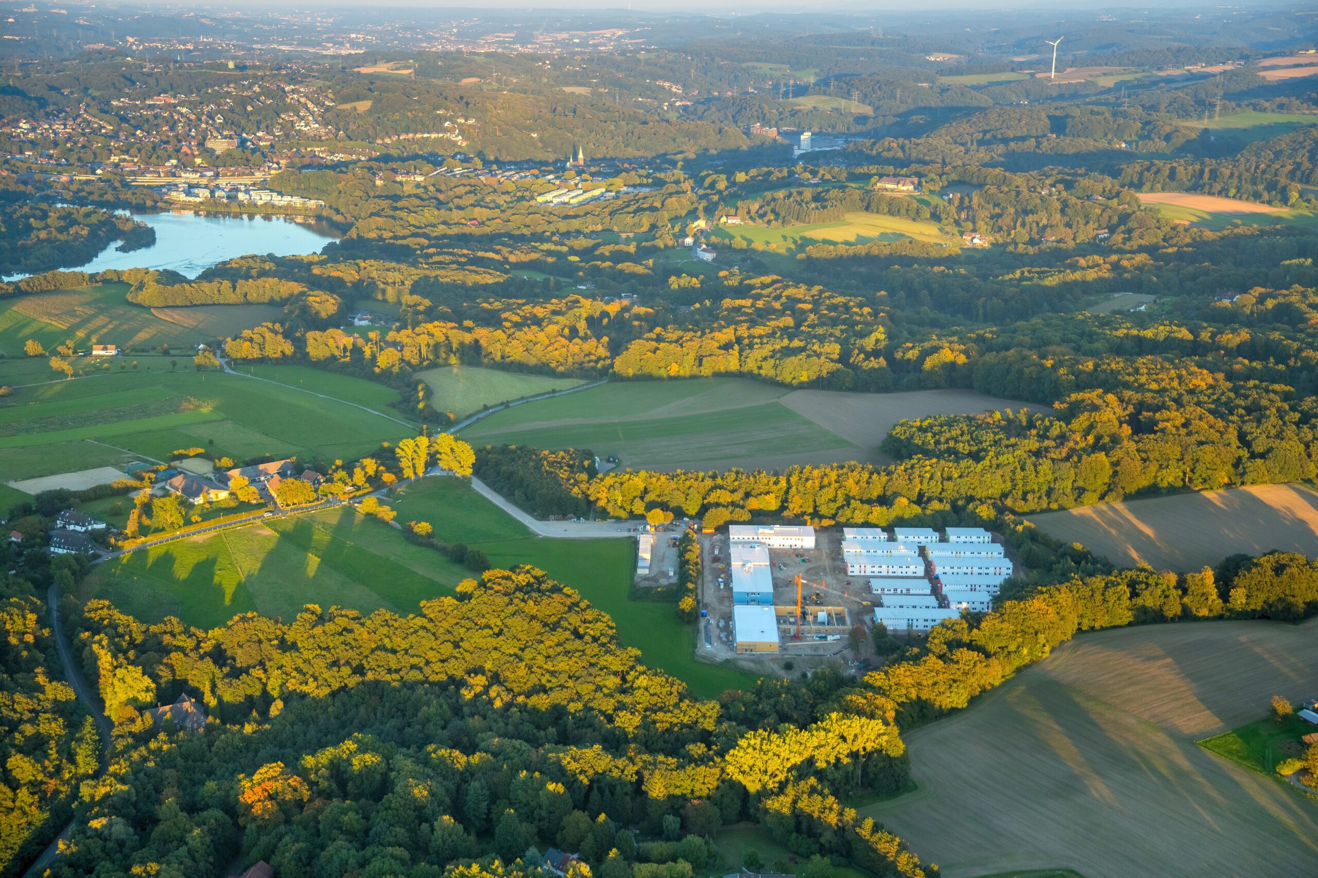 Die Baustelle Anfang Oktober 2015.