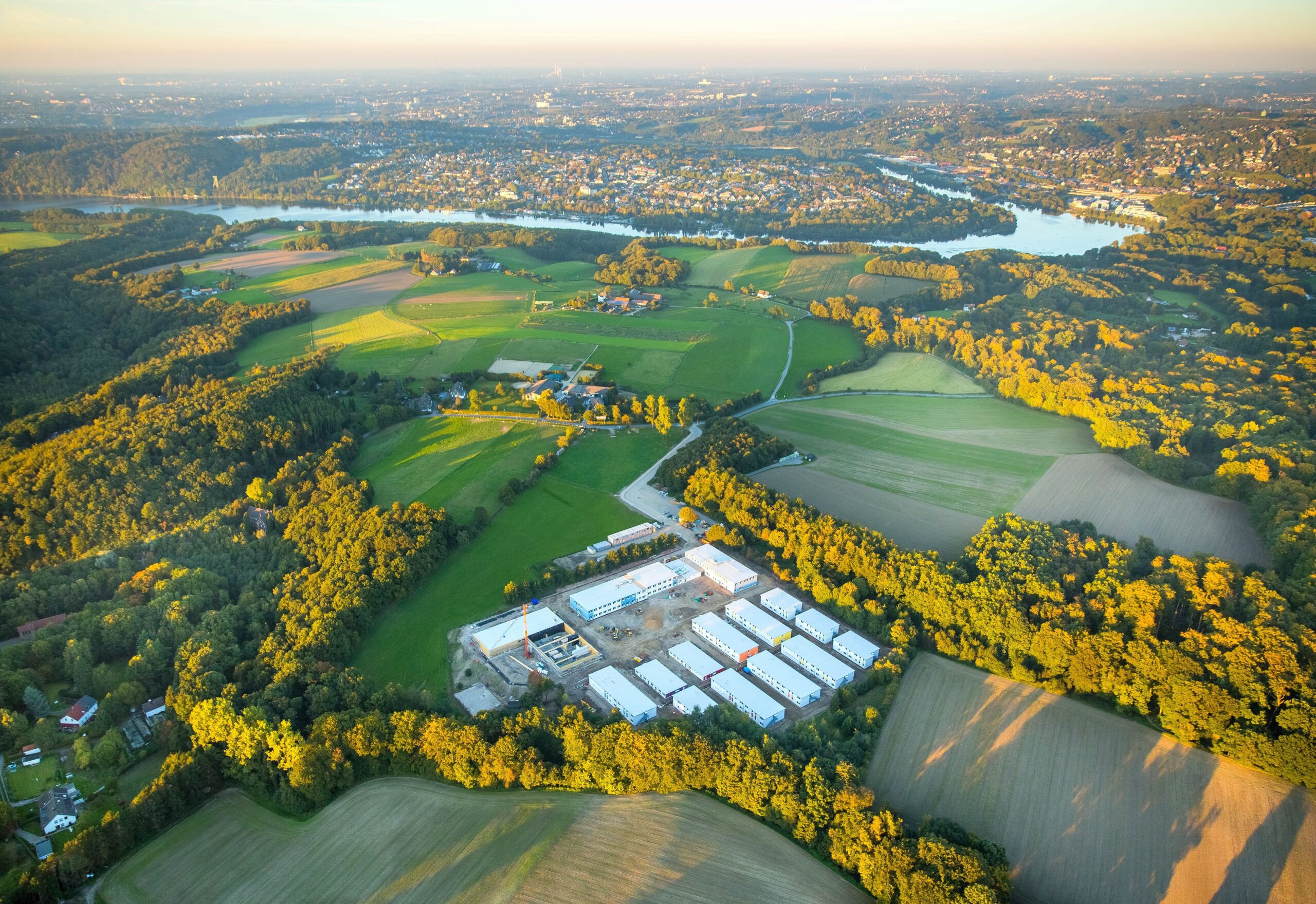 Die Baustelle Anfang Oktober 2015.