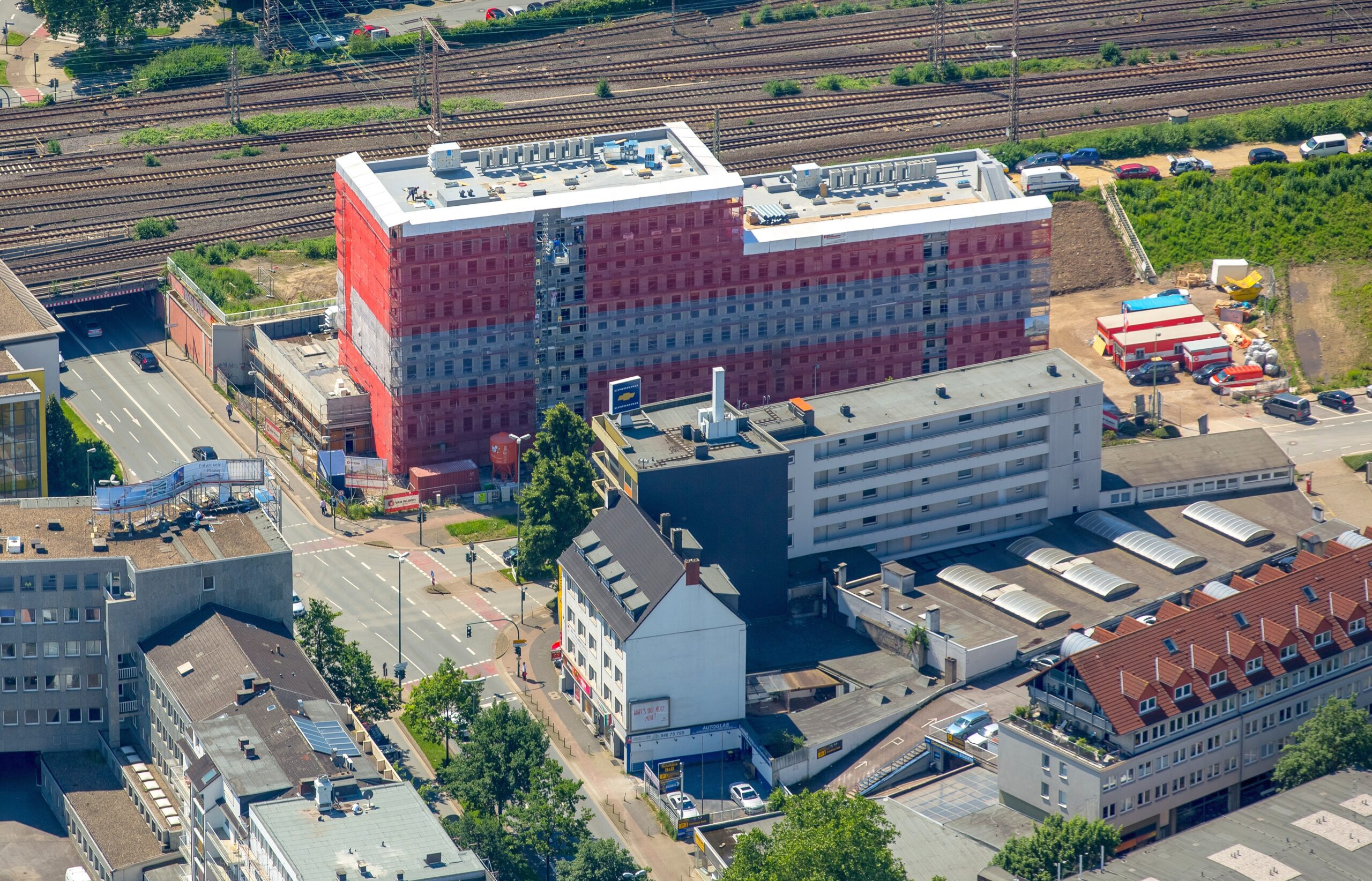 Die Bonner Hotelkette GHotel baut an der Ecke Hache-/Hindenburgstraße ein 174-Betten-Haus mit Konferenzräumen und Restaurant.